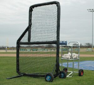 5'x8' Pro Mini Padded Wheeled L-Screen