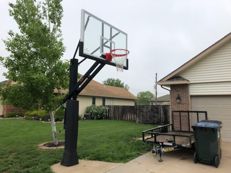 Stainless Olympian™ Adjustable Basketball Goal - Image 5
