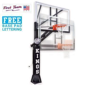 Stainless Olympian™ Adjustable Basketball Goal